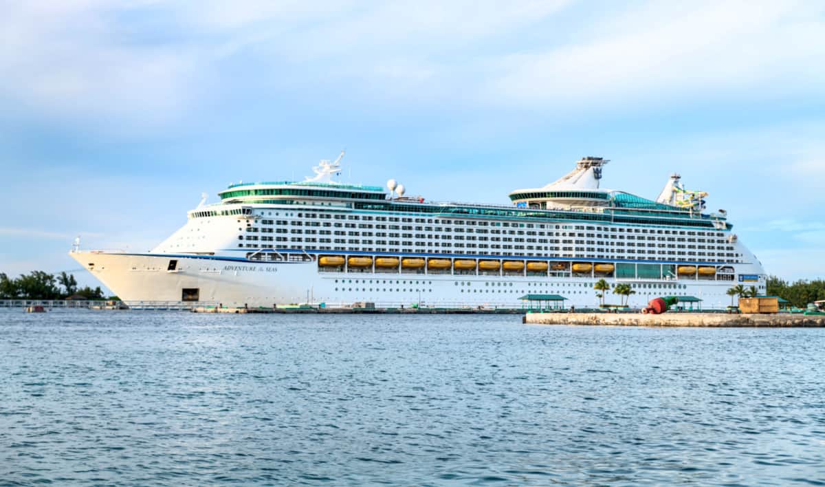 Adventure of the Seas in the Bahamas
