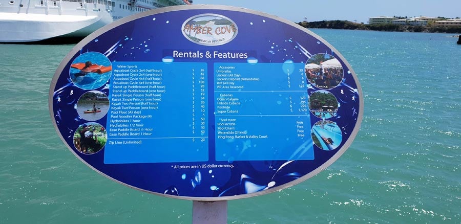 Amber Cove Rental Prices