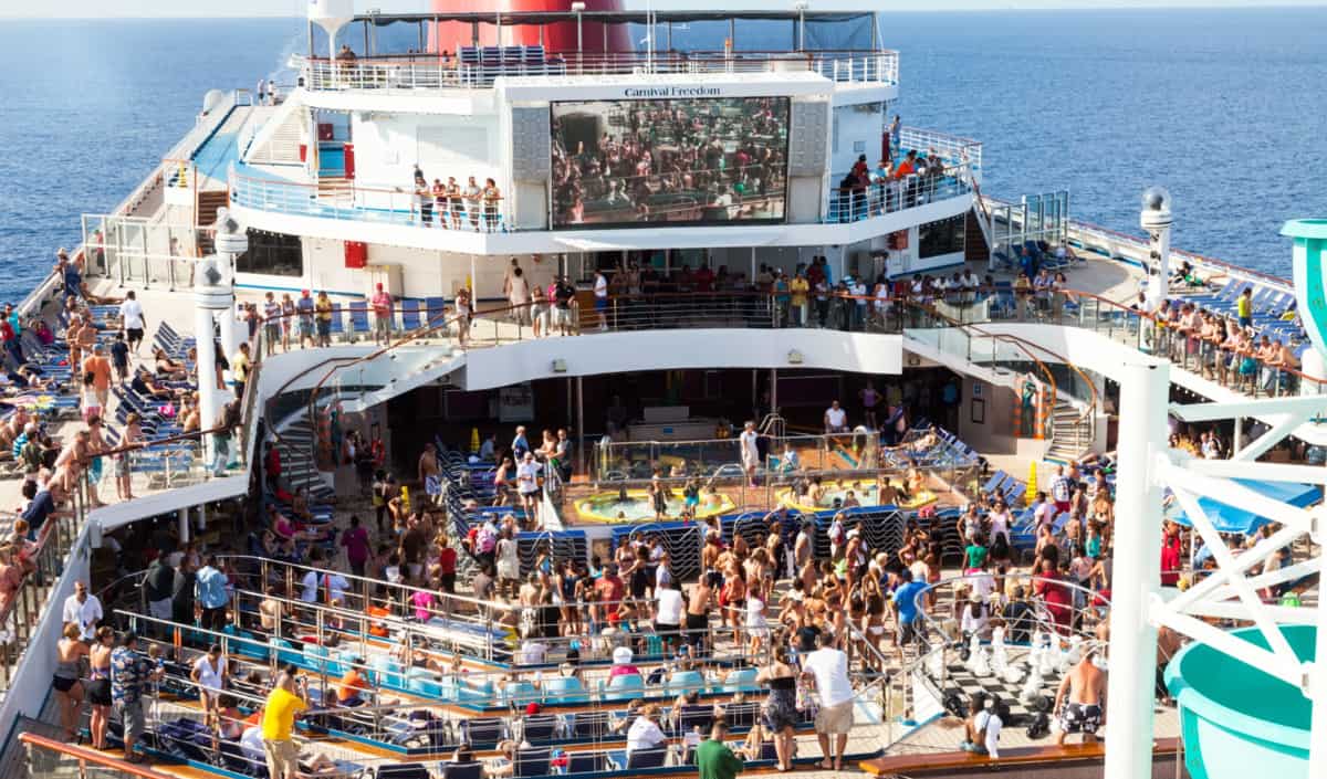 Carnival Cruise Ship Deck