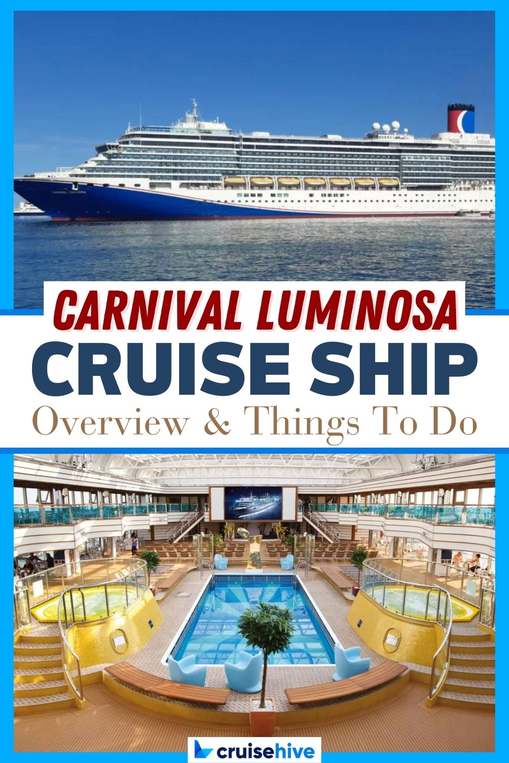 Carnival Luminosa Cruise Ship