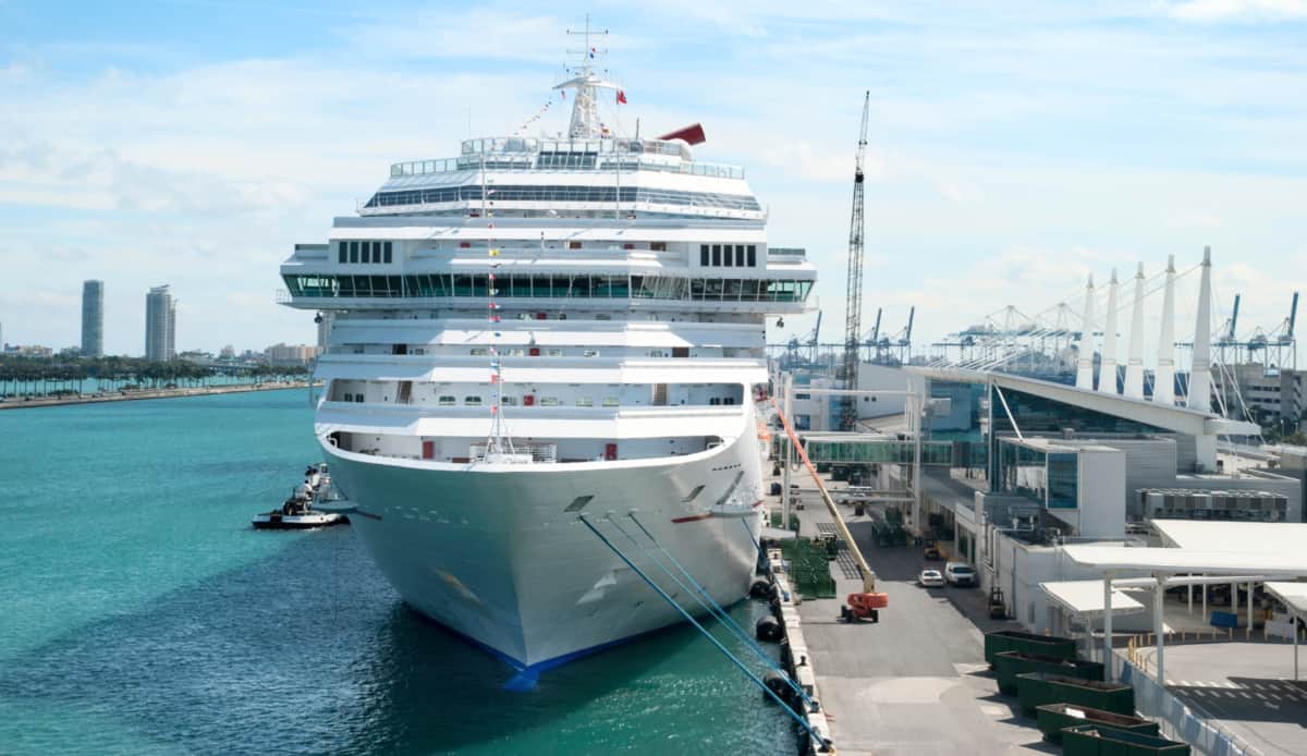 Carnival Cruise Ship in Miami
