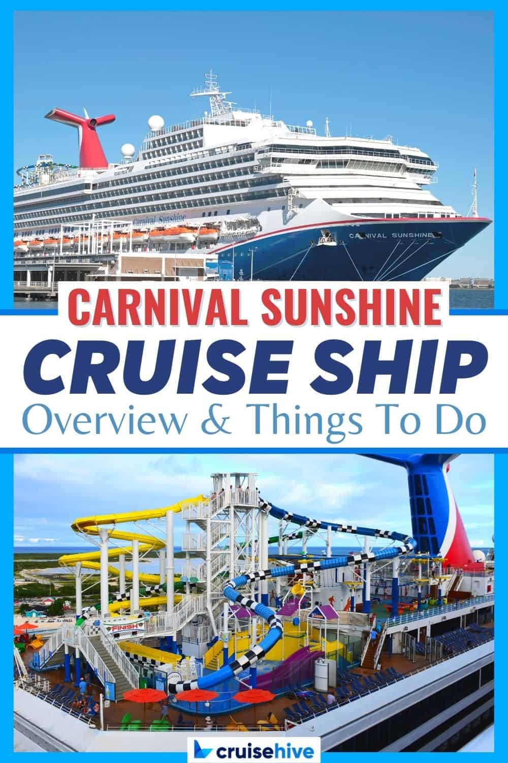 Carnival Sunshine Cruise Ship