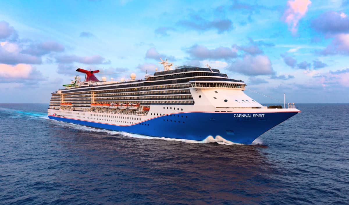 Carnival Spirit Cruise Ship