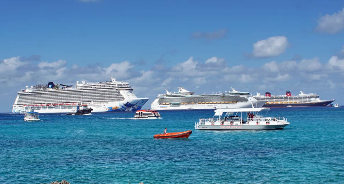Cruise Ships at Grand Cayman
