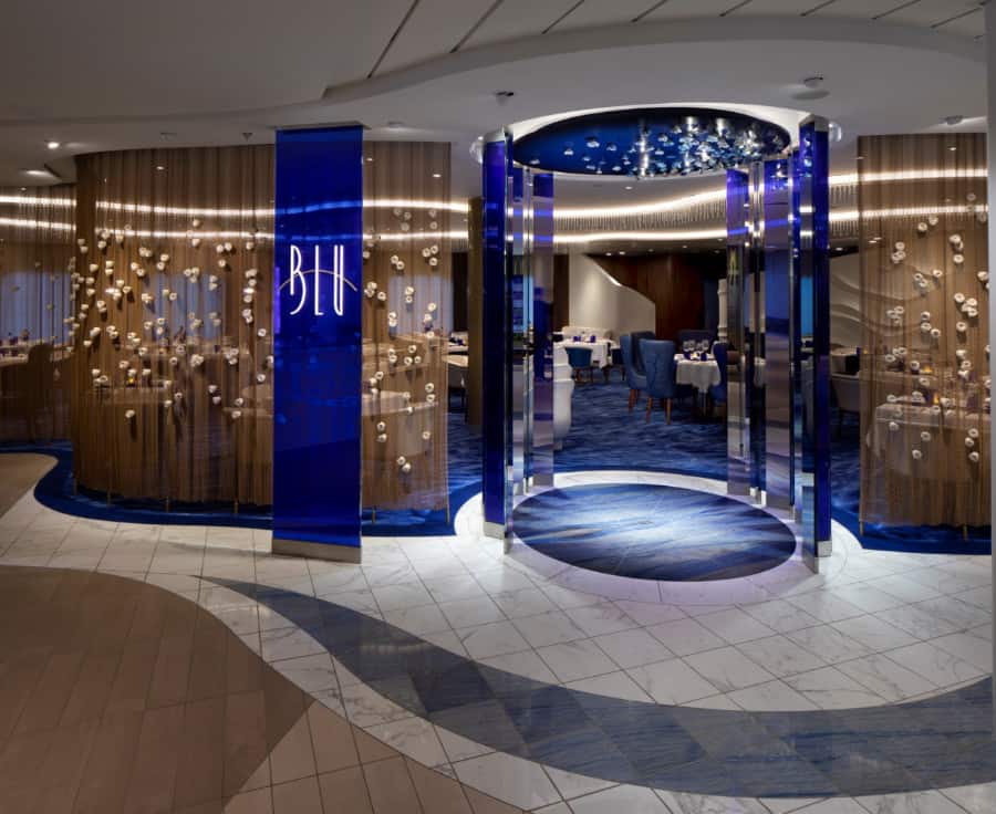 Blu Restaurant - Deck 5 AftCelebrity EDGE - Celebrity Cruises