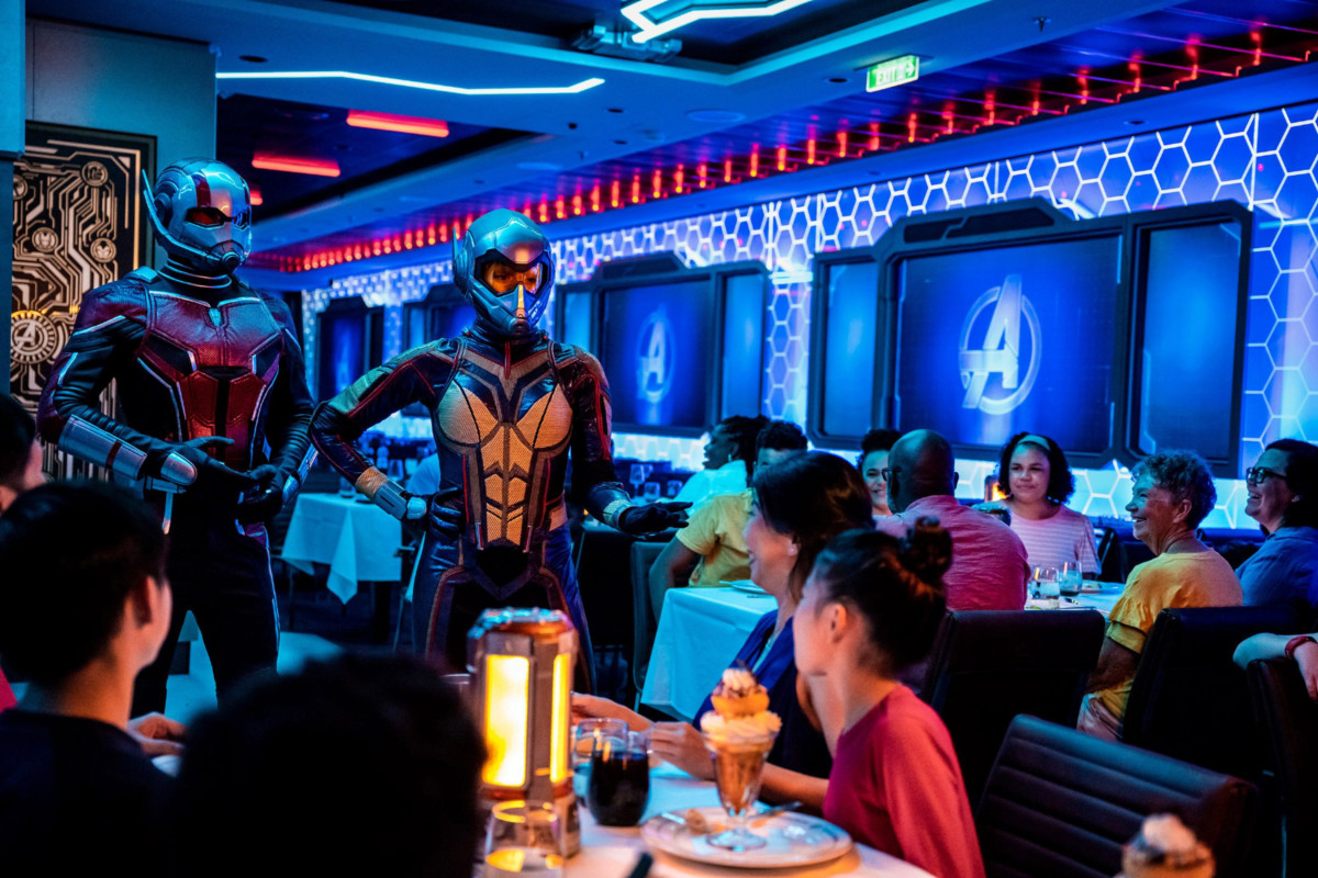 Worlds of Marvel is the first-ever Marvel cinematic dining adventure on Disney Wish