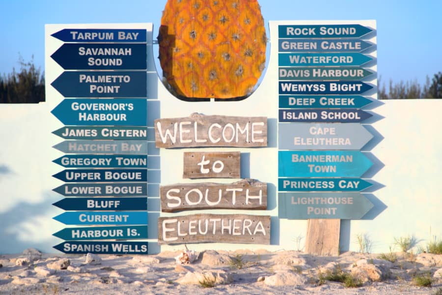 South Eleuthera Sign
