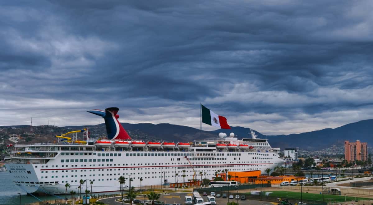 Cruise Ship in Ensenada