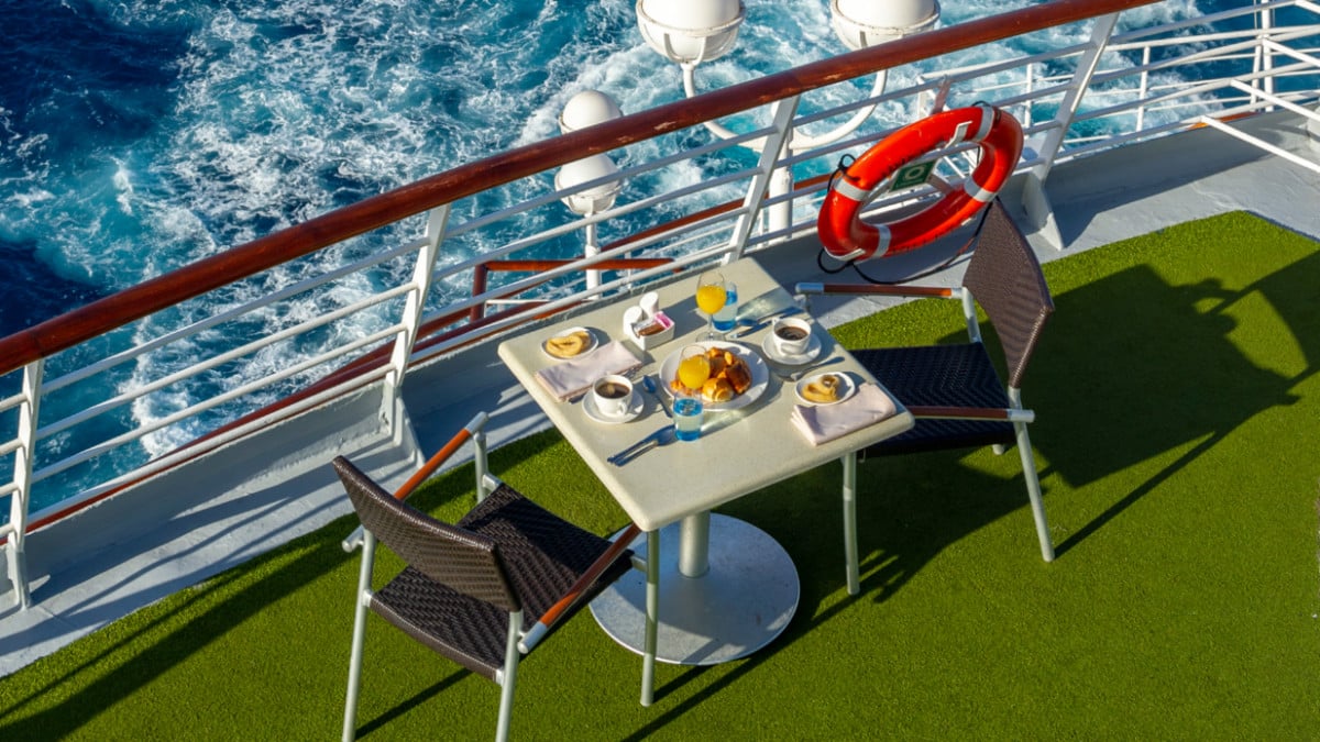 Food on a Cruise Ship