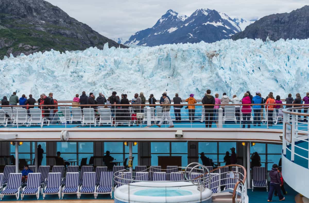 Cruise Ship in Glacier Bay, Alaska