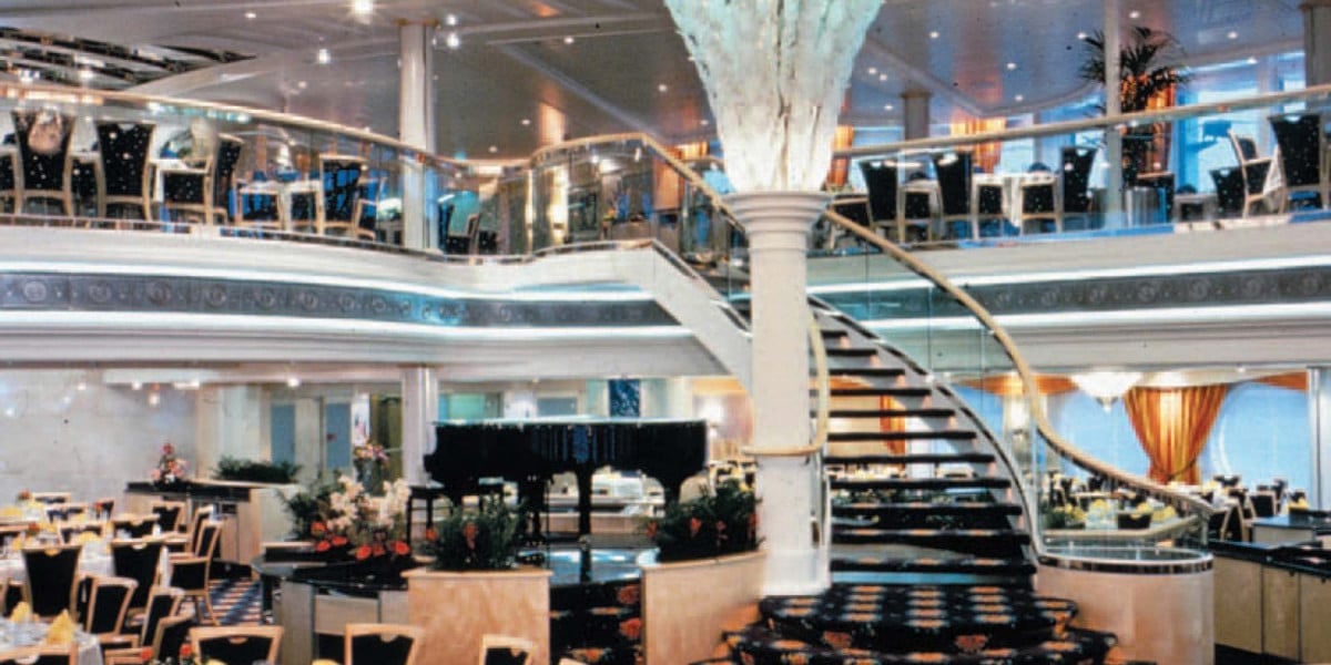 Vision-Class Cruise Ship Dining Room