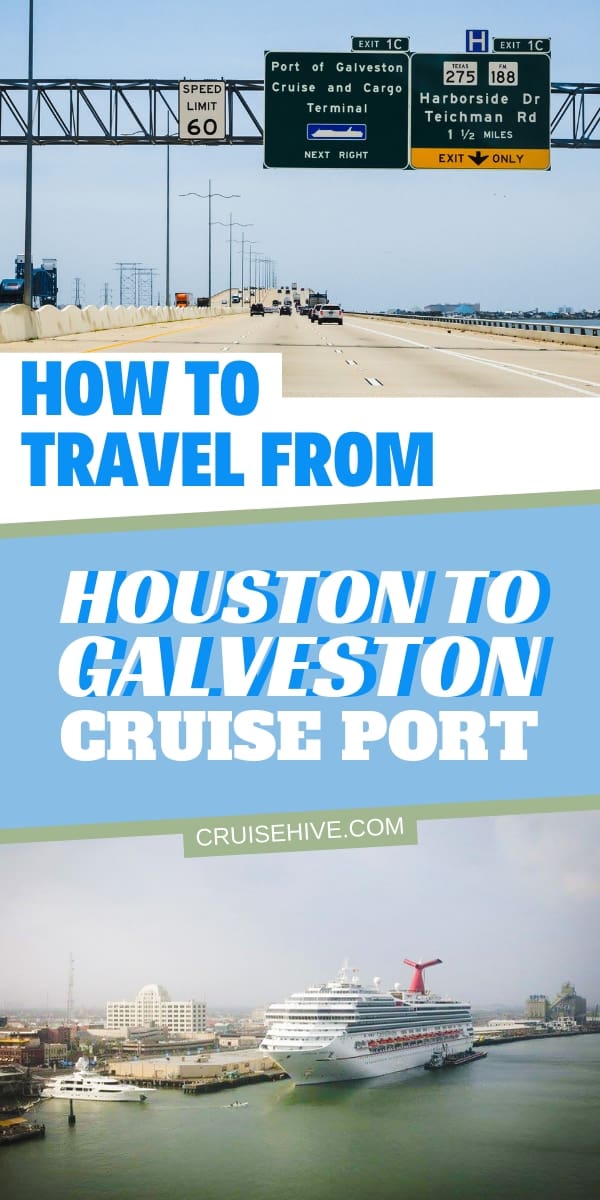 Find out how to travel from Houston to Galveston cruise port for that dream vacation from Texas. Covering transportation from nearby airports, car rentals and even the routes to take.