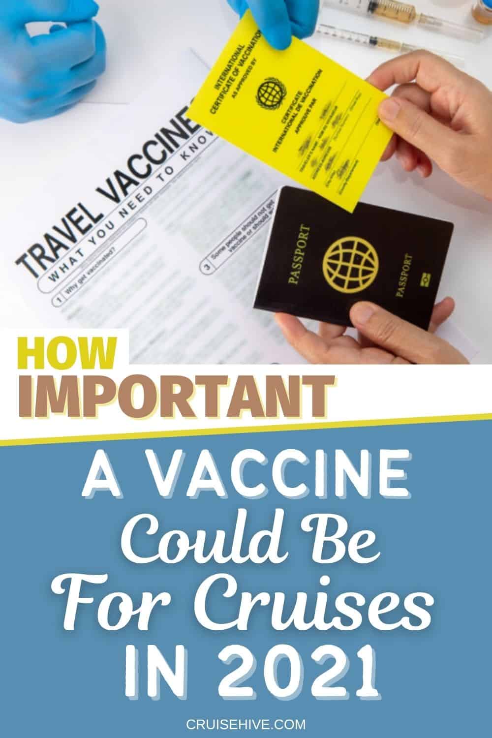 Vaccine for Cruises