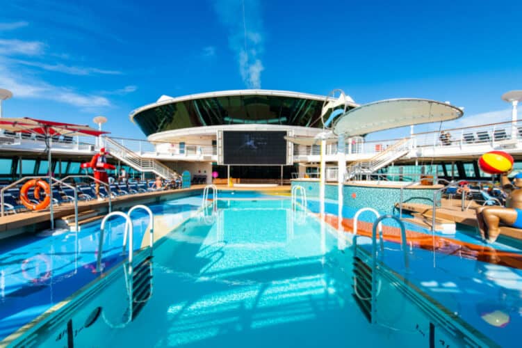 Jewel of the Seas Open Deck and Pool