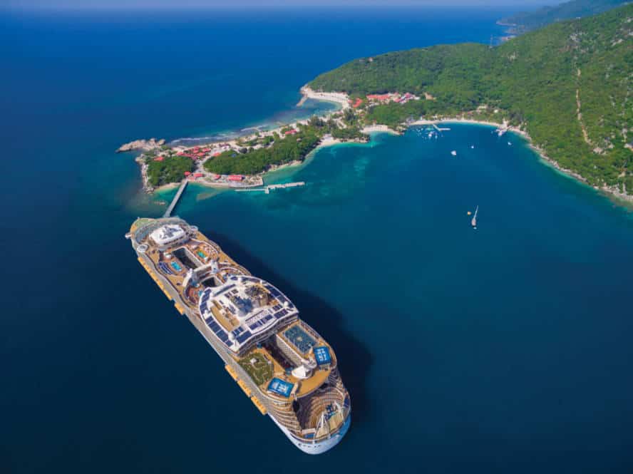 Allure of the Seas at Labadee
