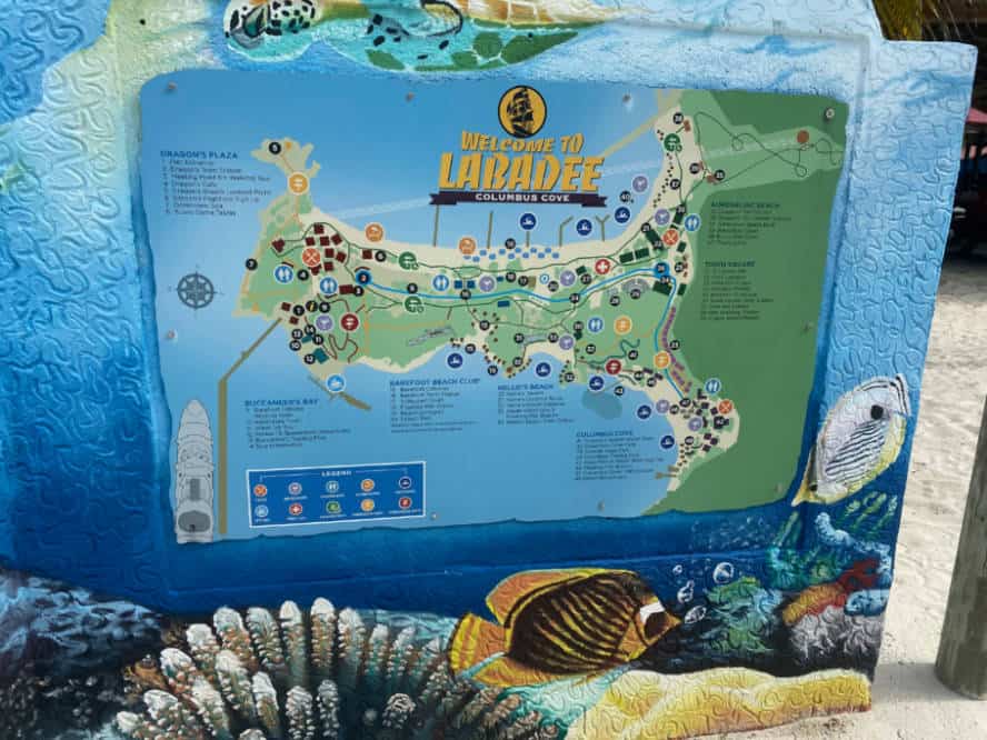 Labadee Map