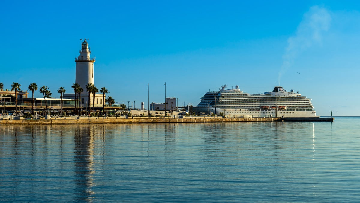 Cruise Ship in Malaga