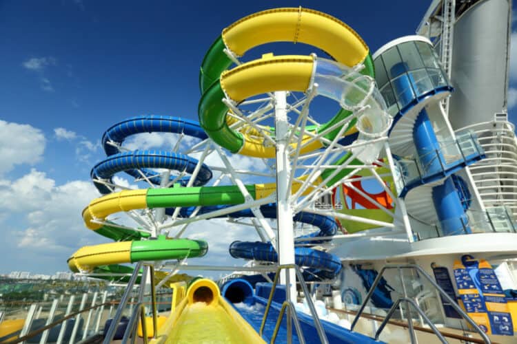Mariner of the Seas Perfect Storm Water Slides