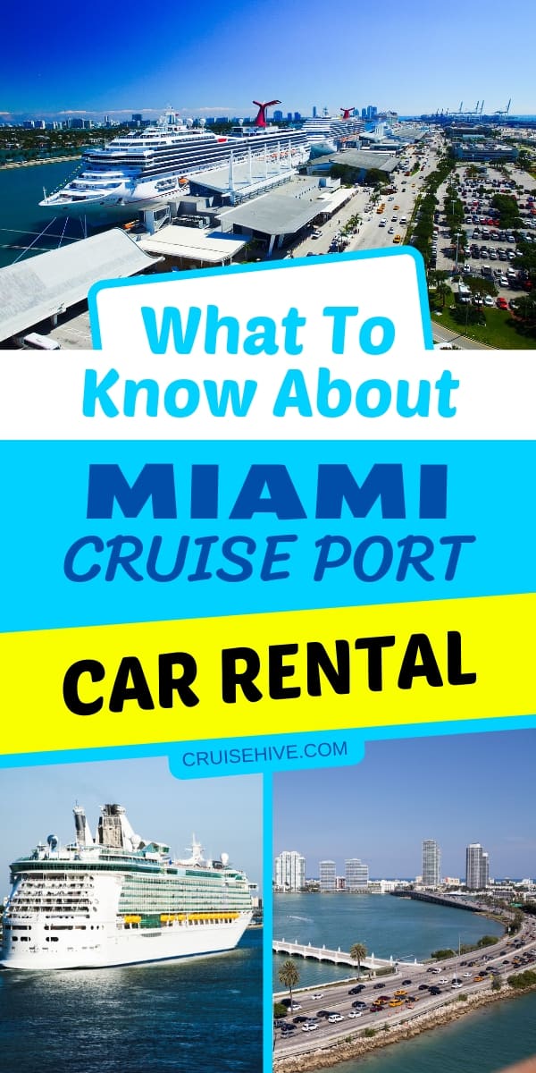 Miami cruise tips on car rentals. Where to hire car rentals with ways of getting good prices. All to help you with your cruise vacation from the popular port.