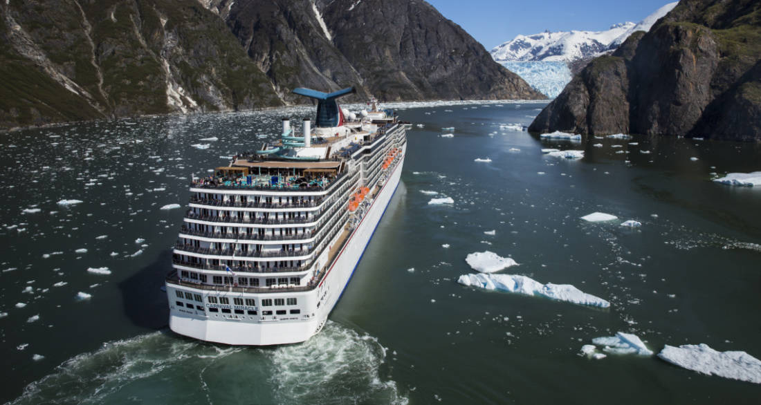 Carnival Cruise Ship in Alaska
