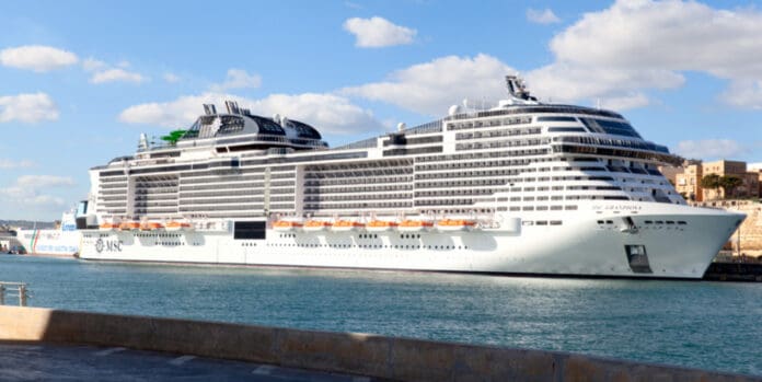 MSC Grandiosa Cruise ship