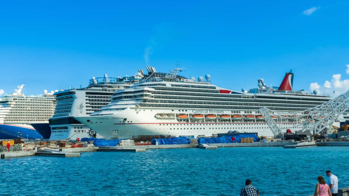 Cruise Ships in Nassau, Bahamas