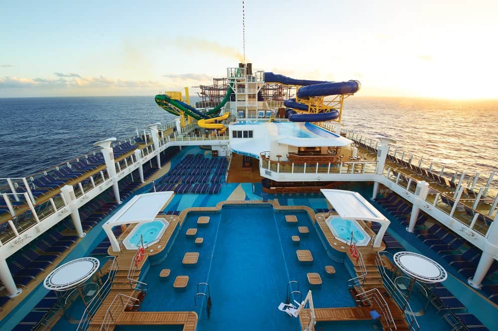 AquaPark on Norwegian Escape Cruise Ship