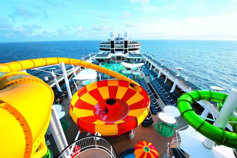 Open Deck Pools and Water slides