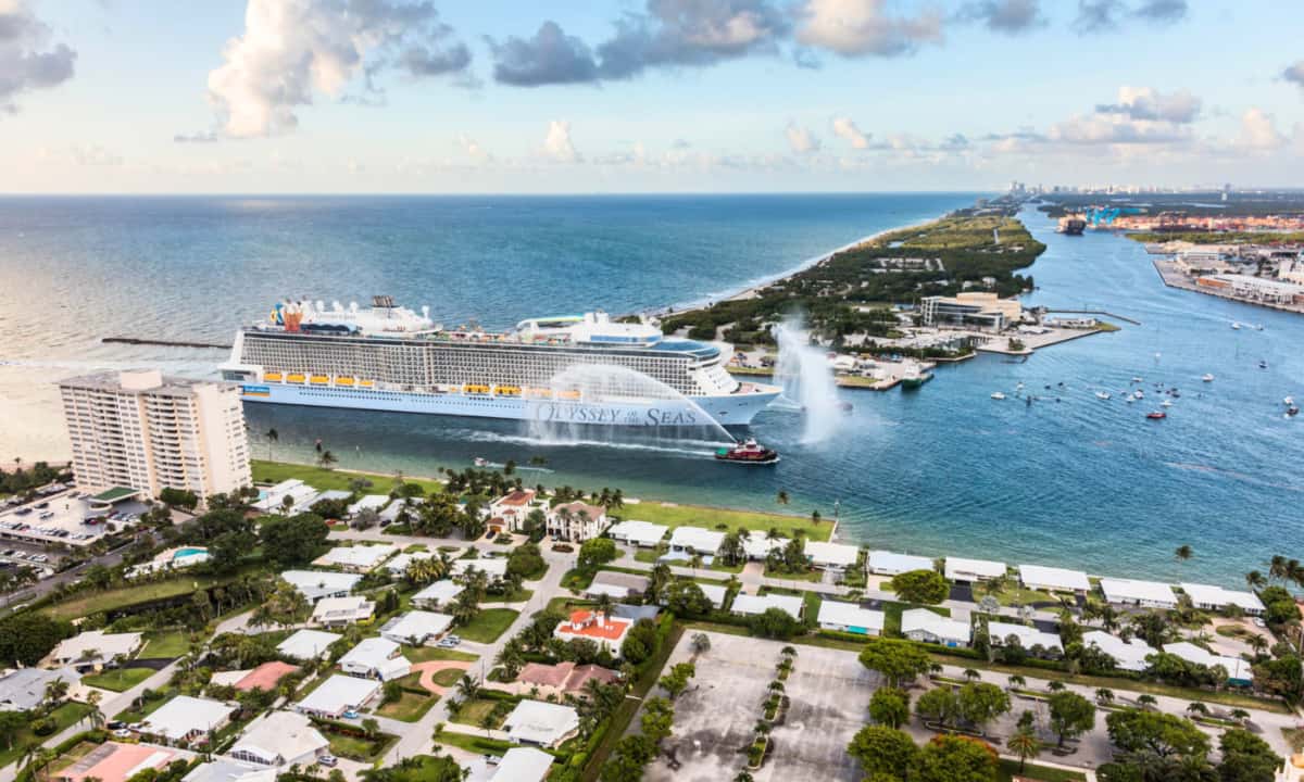 Odyssey of the Seas Arrives in Fort Lauderdale