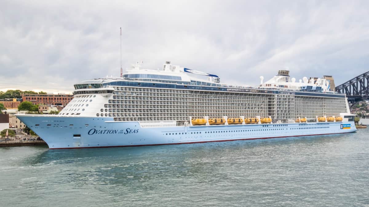 Royal Caribbean Ovation of the Seas Cruise Ship