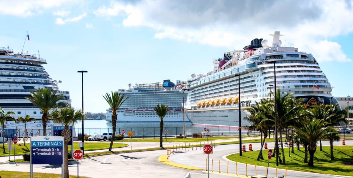 Cruise Ships in Port Canaveral, Florida