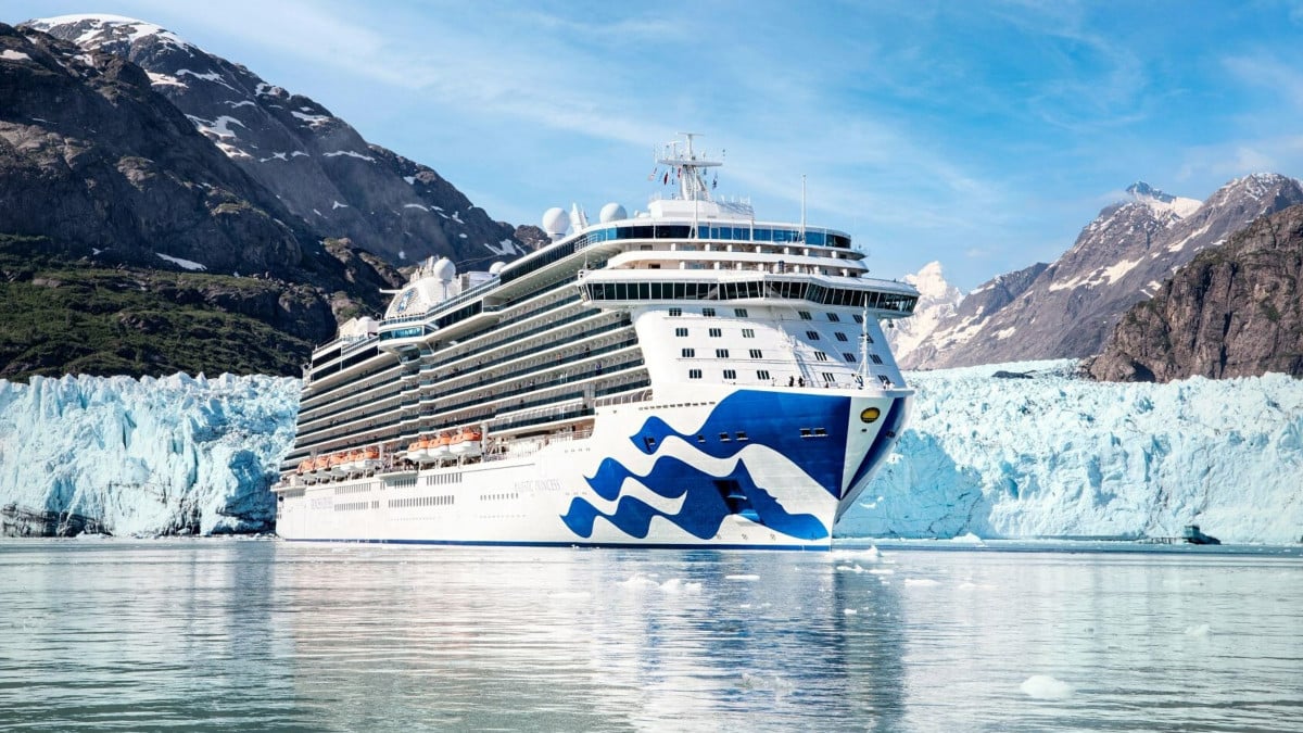 Princess Cruise Ship in Alaska