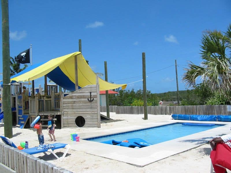 Pelican's Perch Kids Play Area at Princess Cays