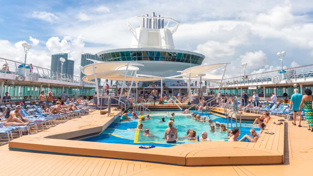 Royal Caribbean Cruise Deck