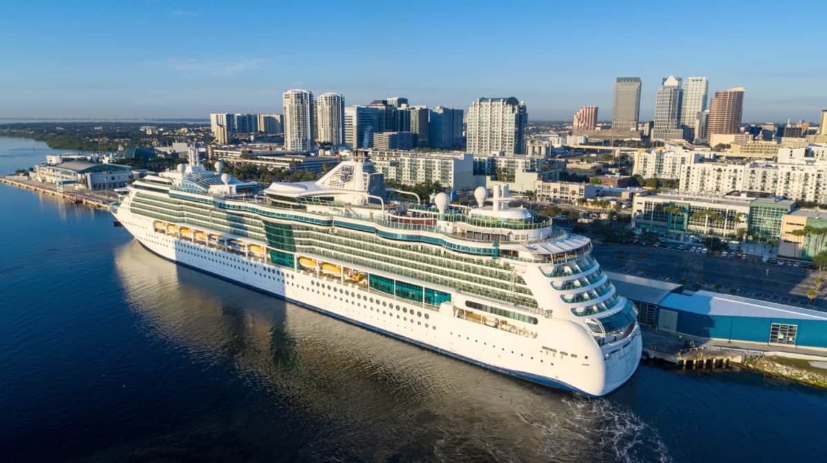Serenade of the Seas at Port of Tampa in Florida