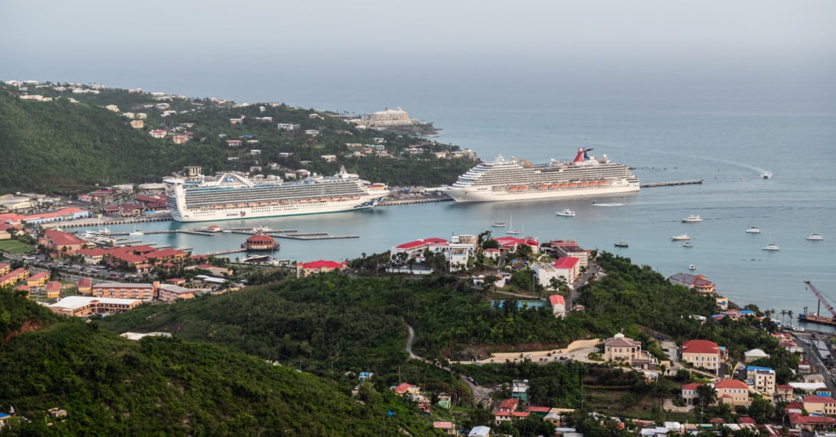 Cruise Ships in St. Thomas
