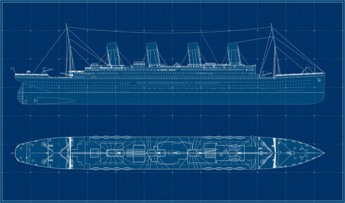 Titanic Design Blueprints